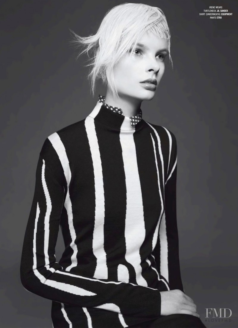 Irene Hiemstra featured in New Models, September 2013