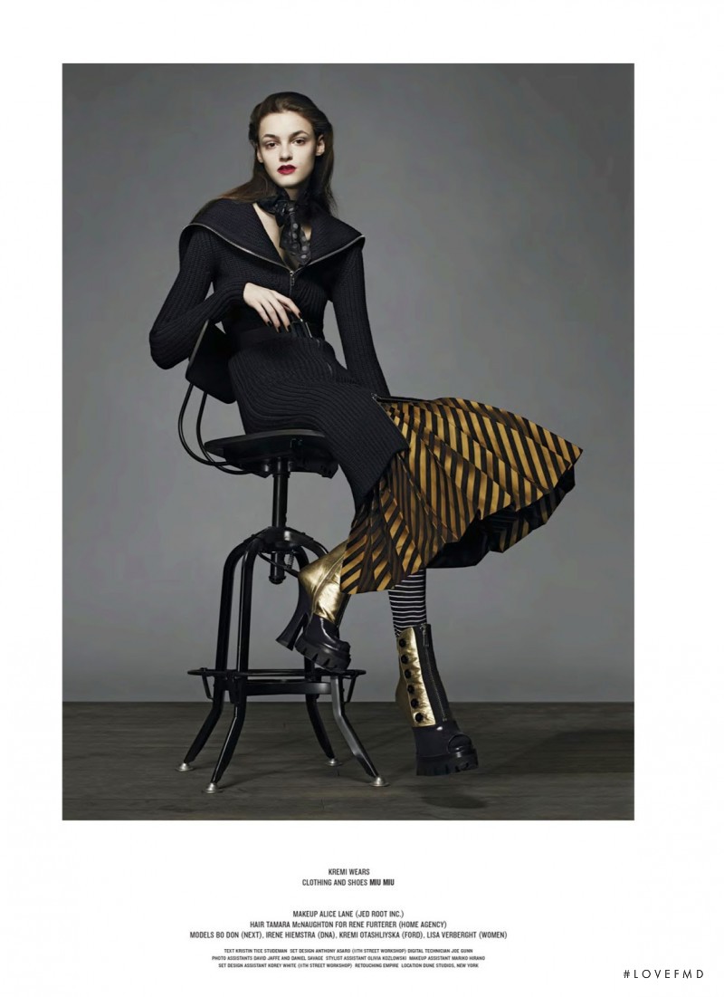 Kremi Otashliyska featured in New Models, September 2013