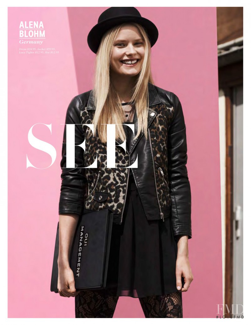 Alena Blohm featured in Go See, September 2013