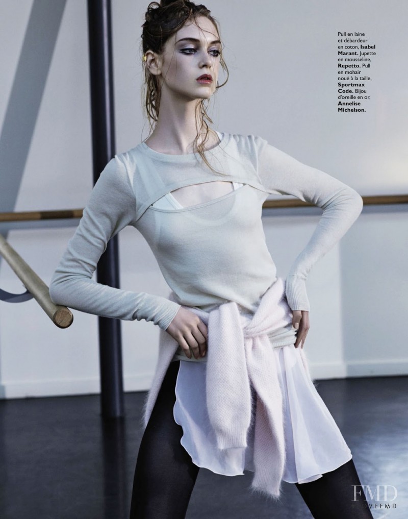 Jemma Baines featured in Arty Ballerine, August 2013