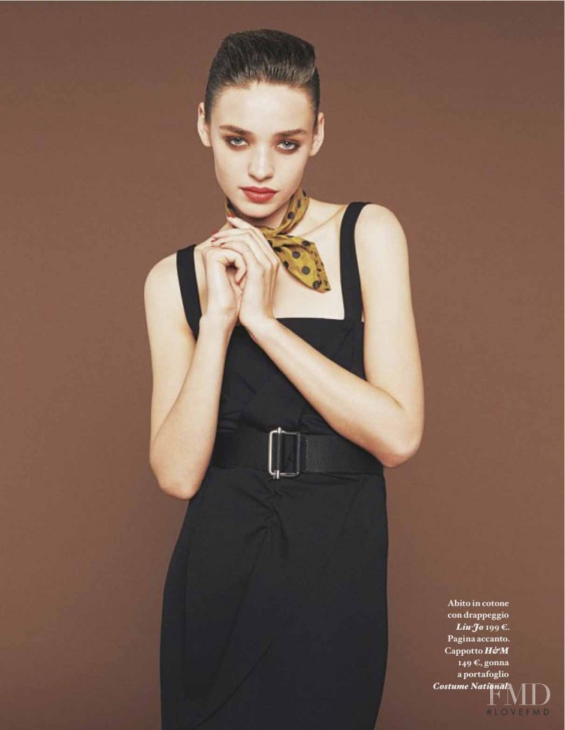 Karolina Gorzala featured in La Parisienne, September 2013