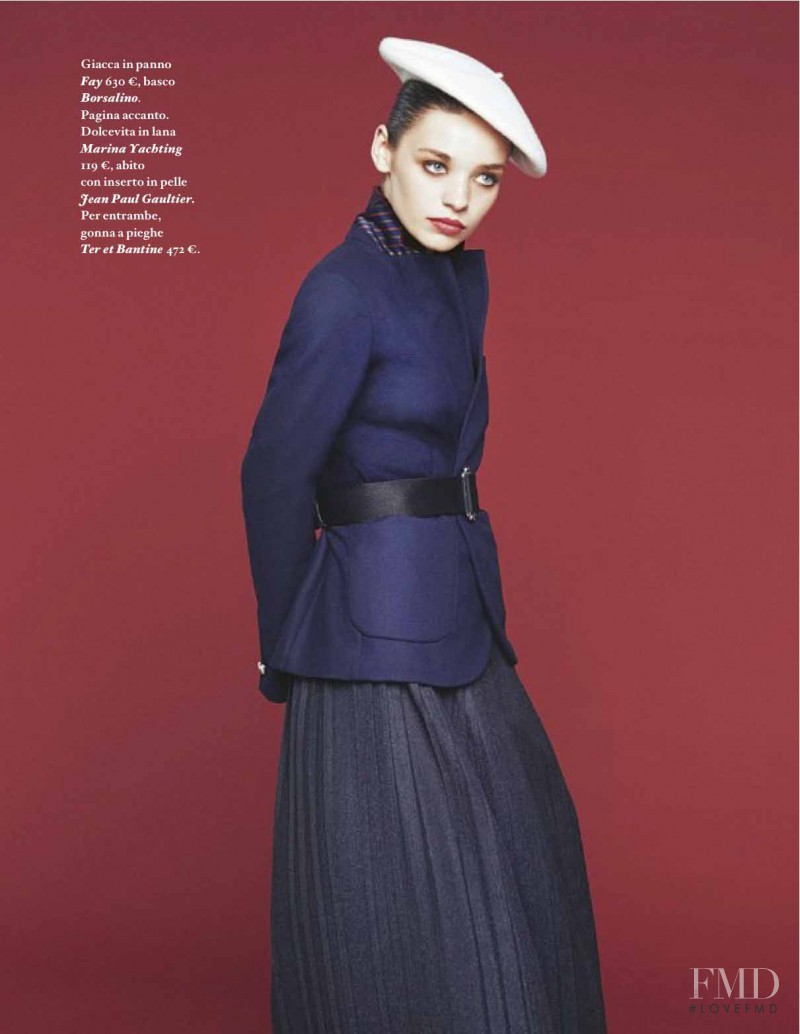 Karolina Gorzala featured in La Parisienne, September 2013