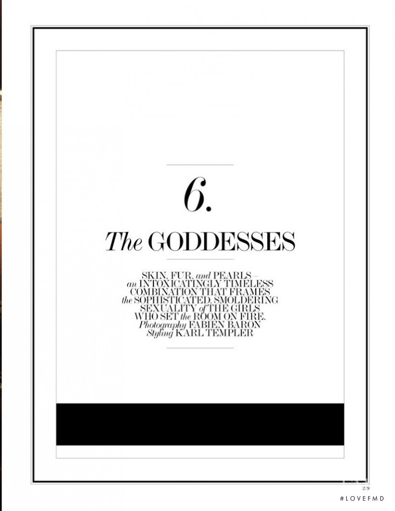 The Goddesses, September 2013