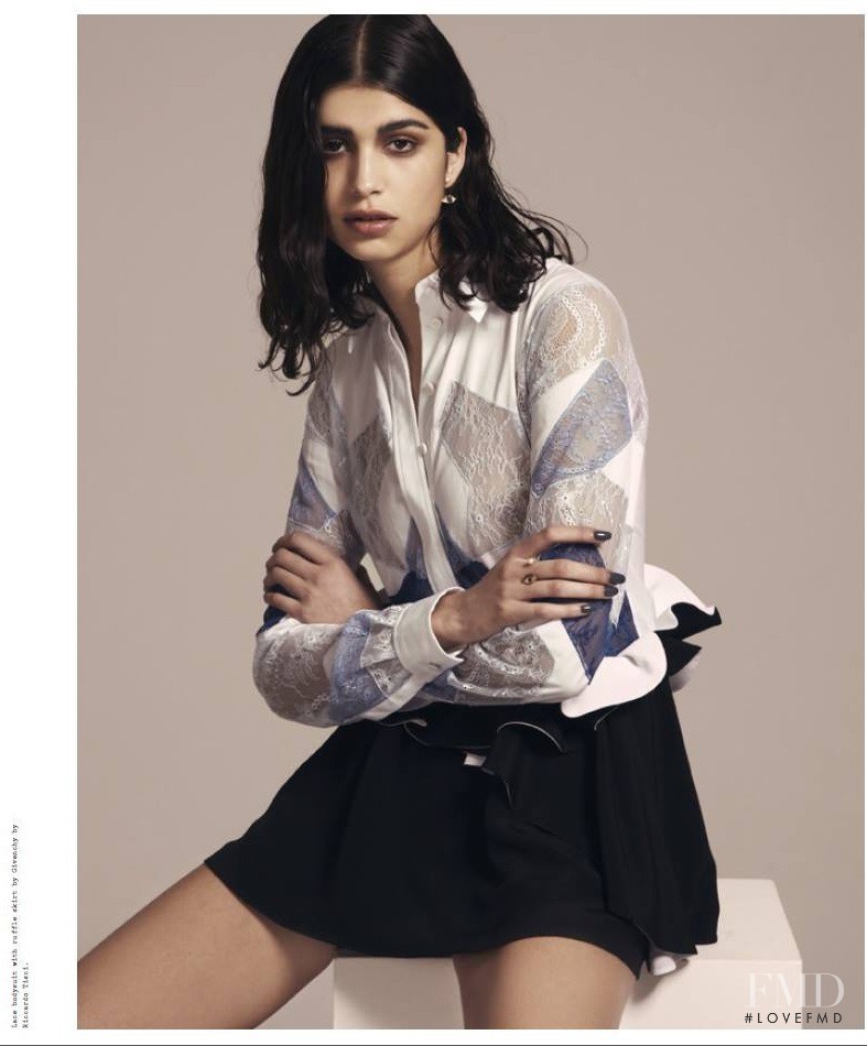 Mica Arganaraz featured in Christine, September 2013