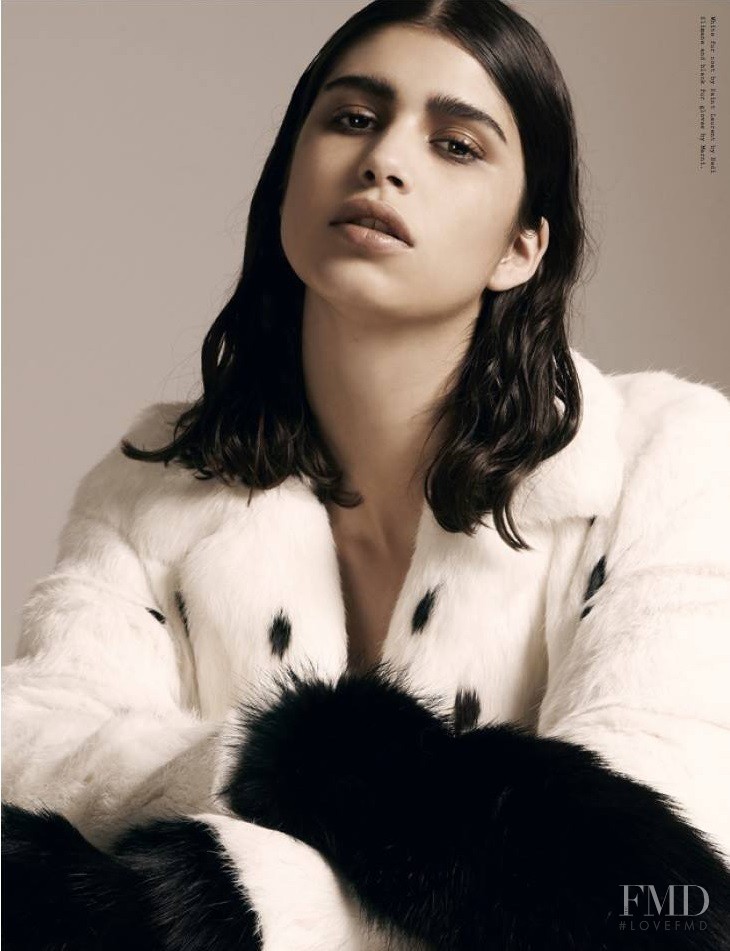 Mica Arganaraz featured in Christine, September 2013