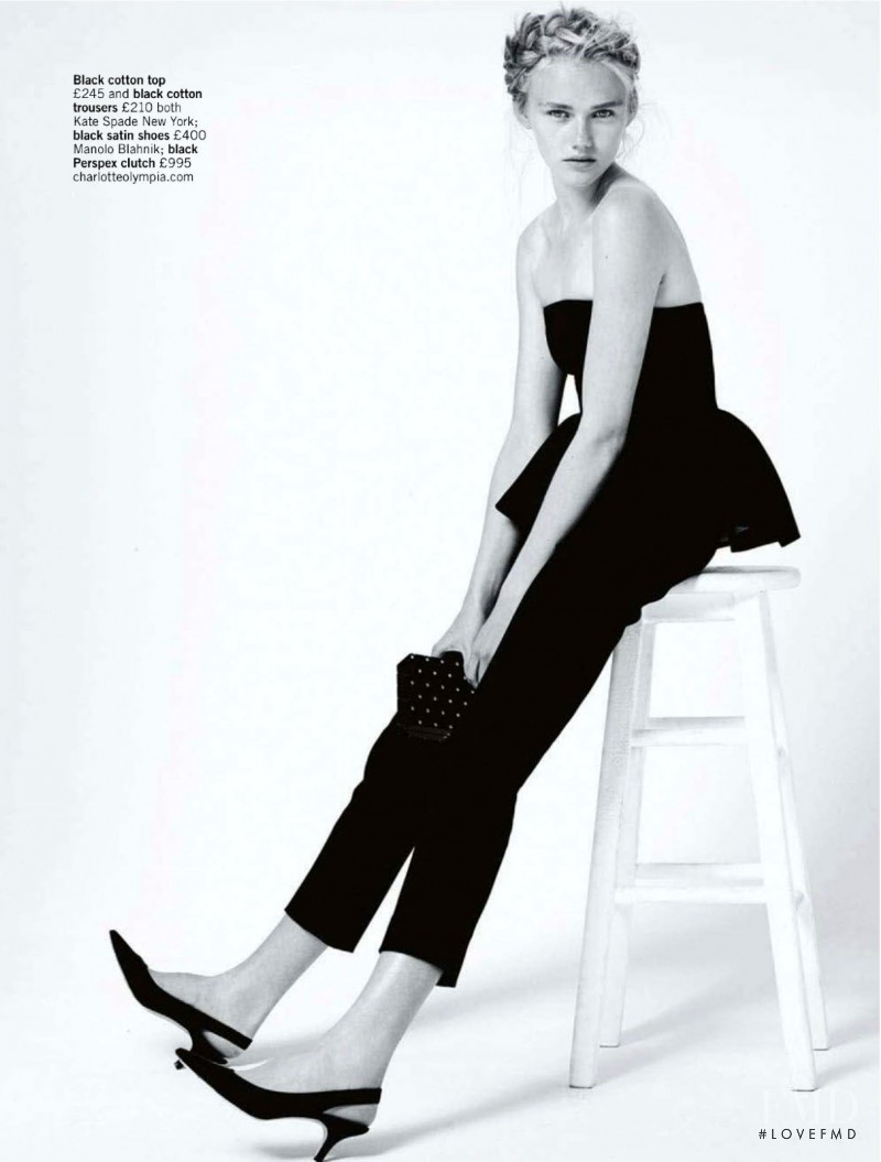 Emma Skov featured in How To Be A Lady, October 2013