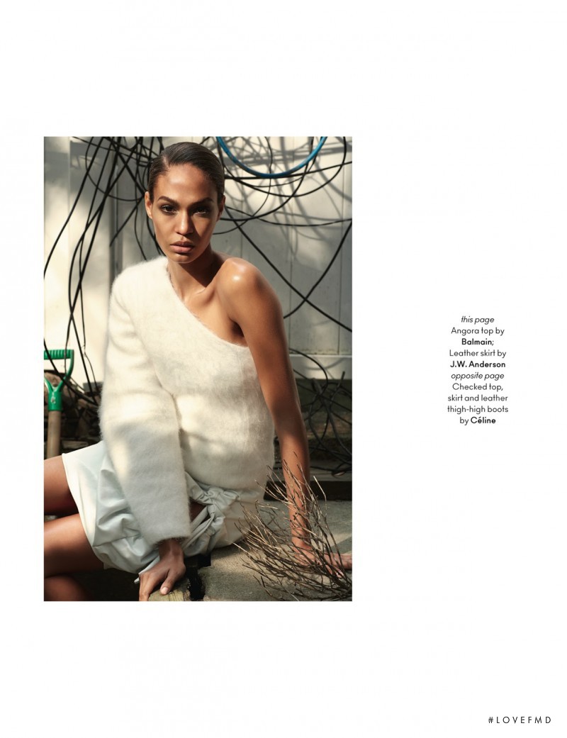 Joan Smalls featured in Cut: Leaf-Blower, September 2013
