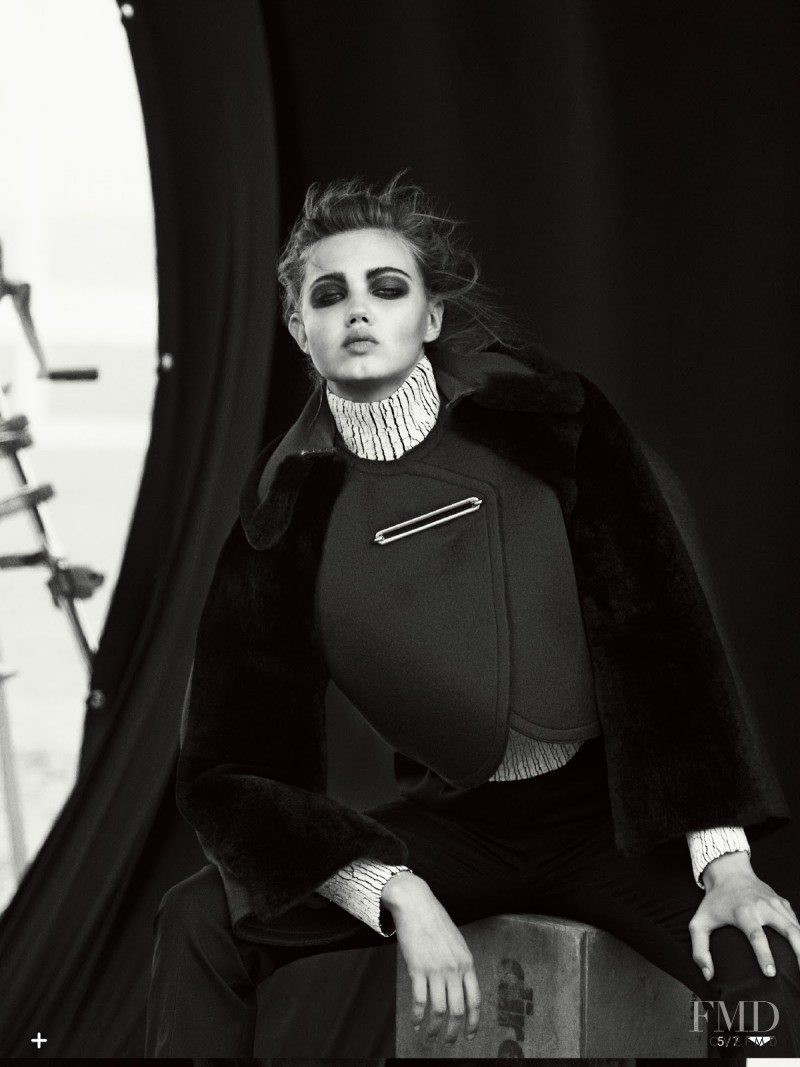 Lindsey Wixson featured in The Birth Of A Vision, October 2013