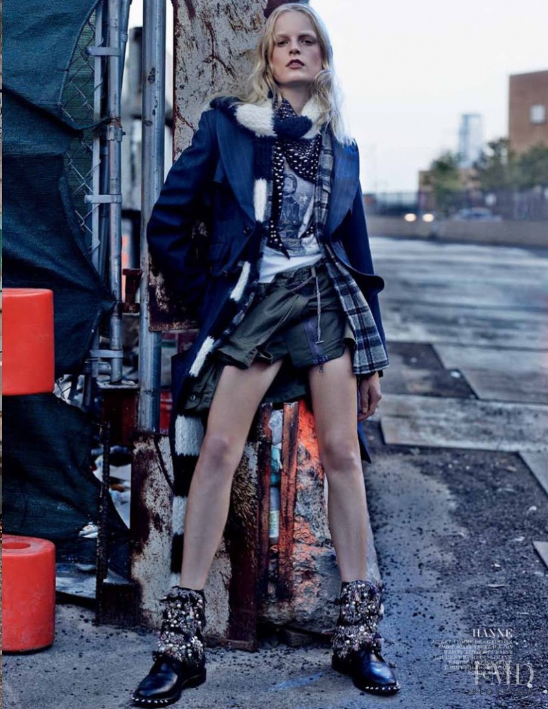 Hanne Gaby Odiele featured in The Cool, September 2013