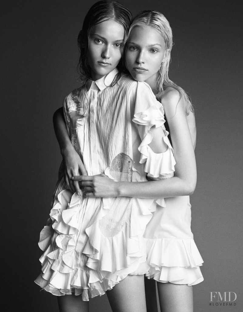 Sasha Luss featured in The New Breed, September 2013