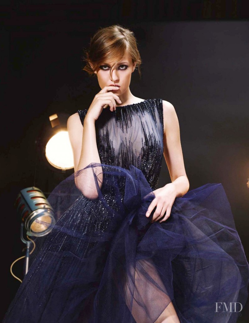 Nadja Bender featured in Héroines Couture, September 2013