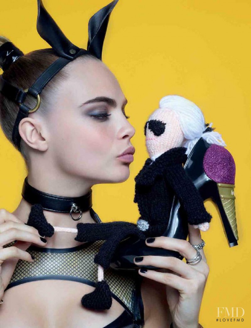 Cara Delevingne featured in Plastic Dreams, September 2013