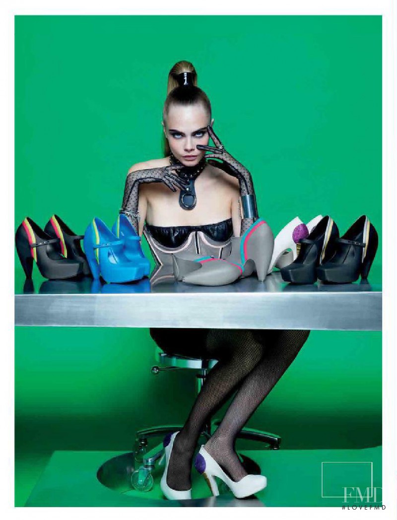 Cara Delevingne featured in Plastic Dreams, September 2013