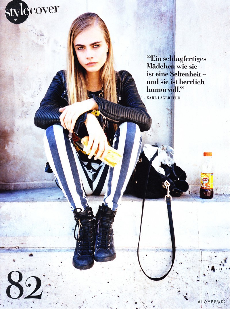 Cara Delevingne featured in Cara Delevingne, April 2013