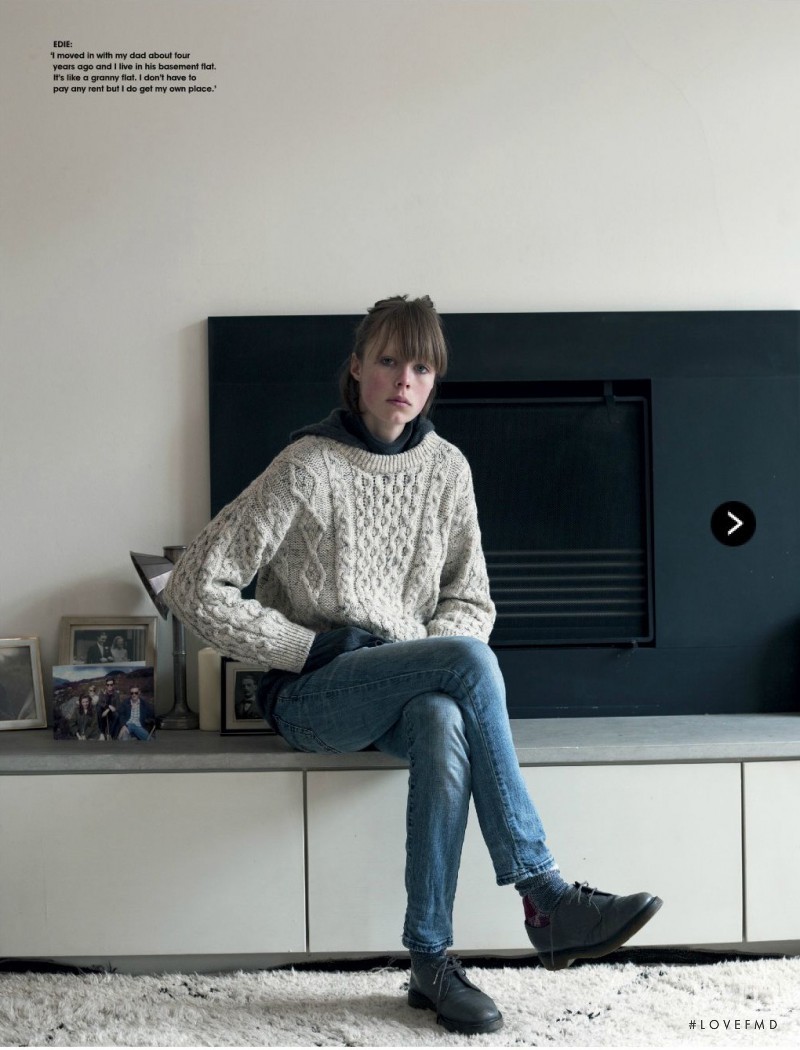 Edie Campbell featured in Cara Jocelyn Delevingne & Edith Blanche Campbell, February 2013