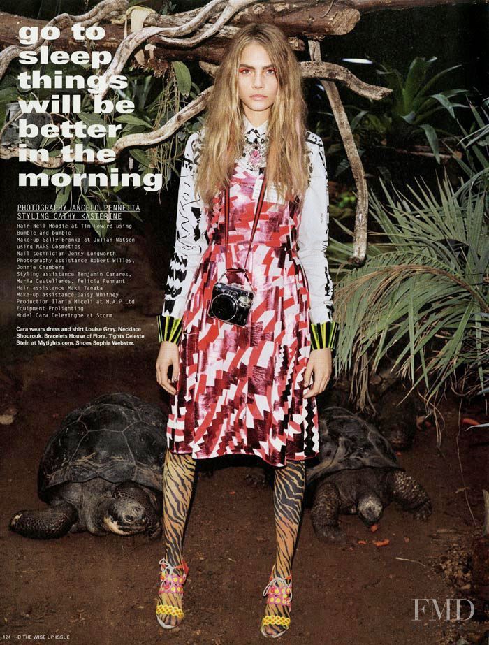 Cara Delevingne featured in Go To Sleep Things Will Be Better In The Morning, December 2012