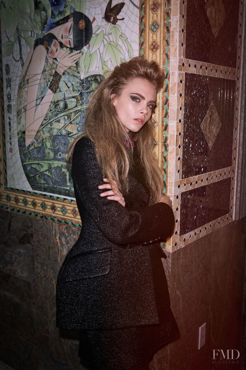 Cara Delevingne featured in Cara, December 2012