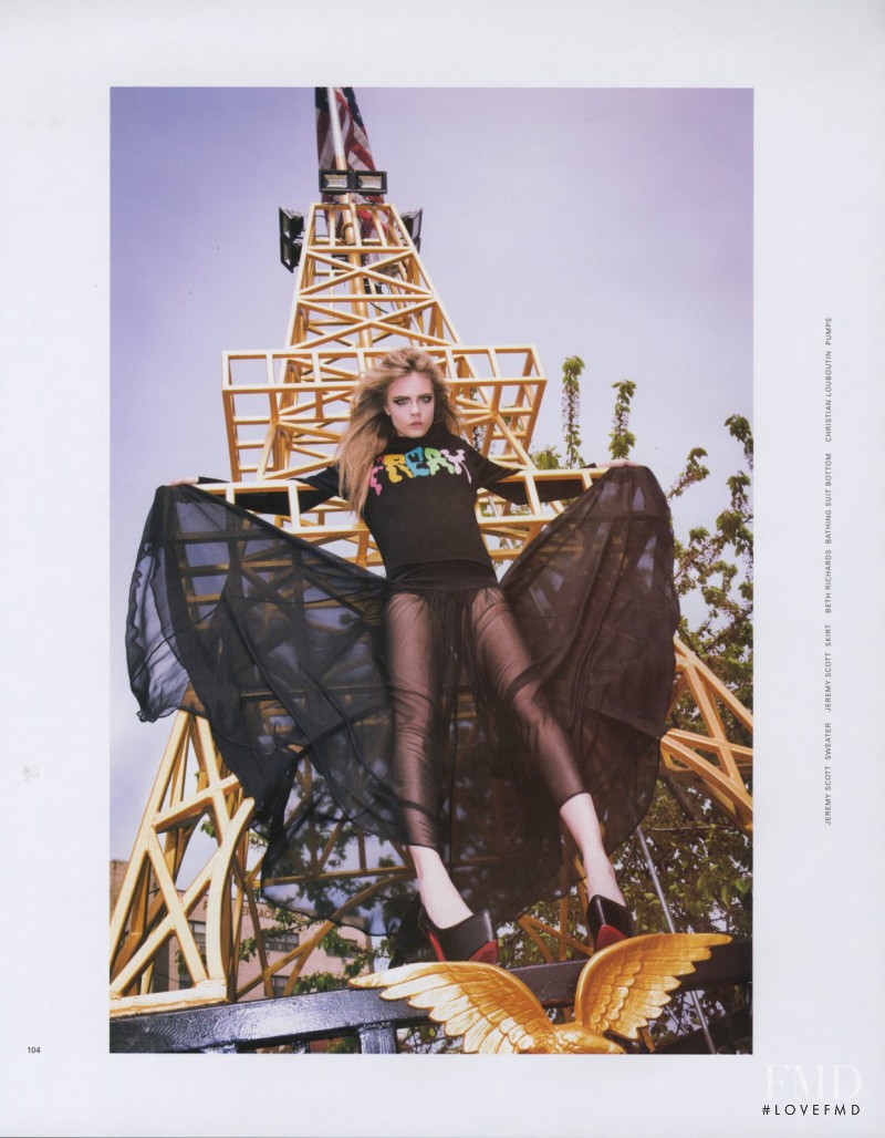 Cara Delevingne featured in Cara, December 2012