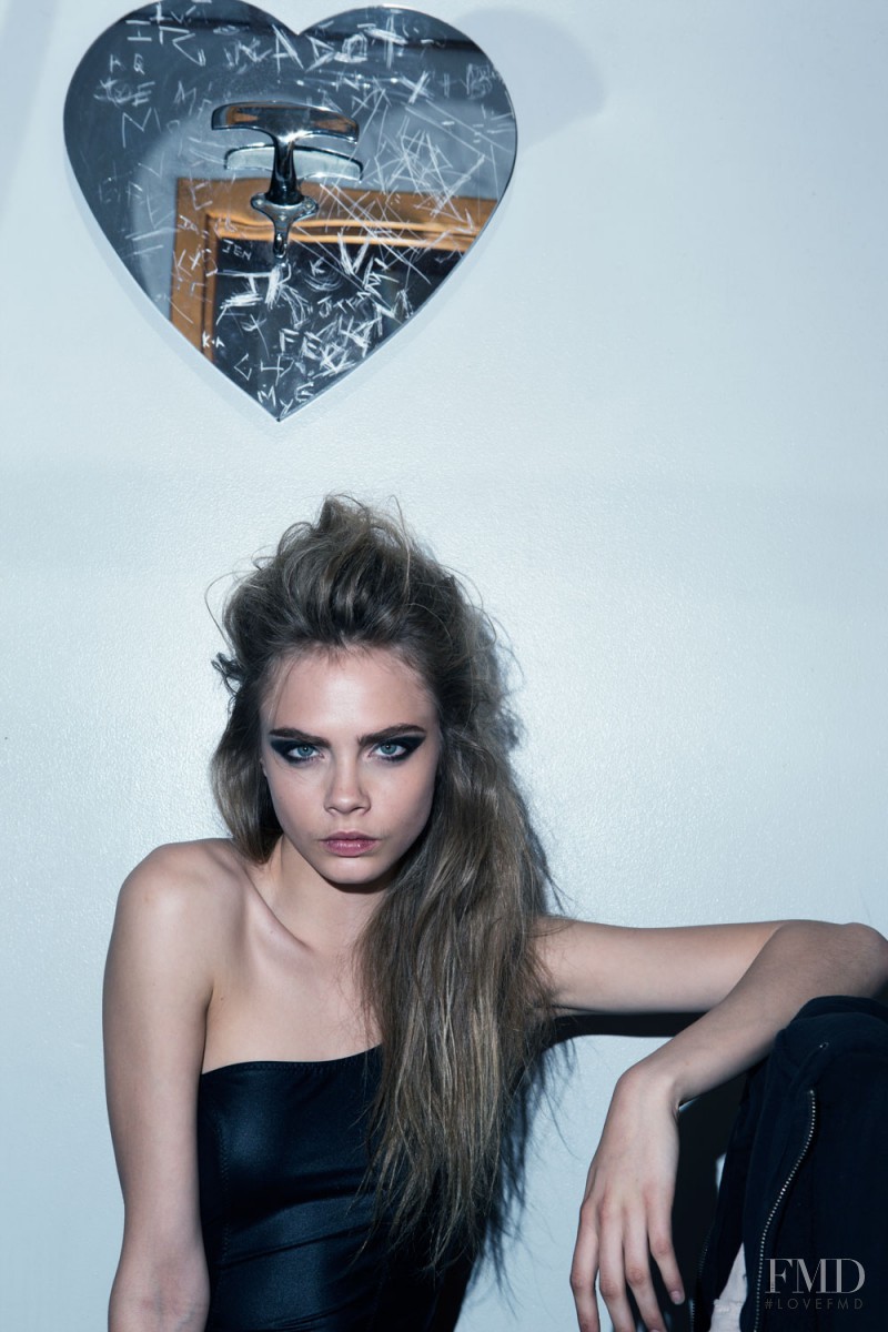 Cara Delevingne featured in Cara, December 2012