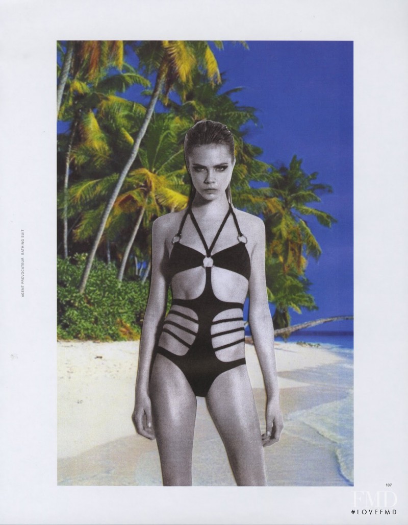 Cara Delevingne featured in Cara, December 2012