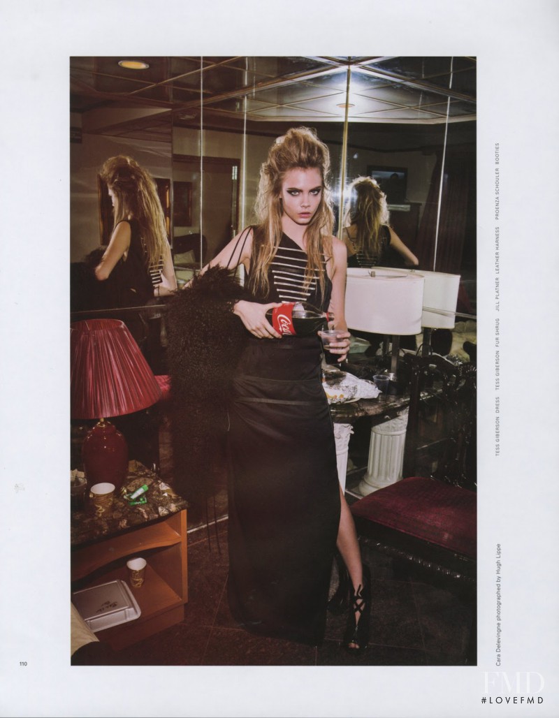 Cara Delevingne featured in Cara, December 2012