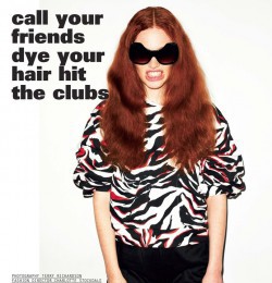 Call Your Friends Dye Your Hair Hit The Clubs