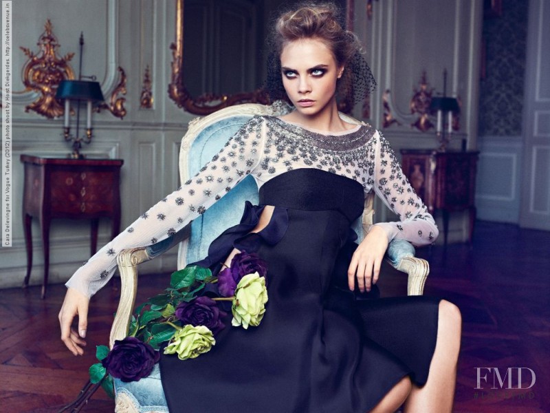 Cara Delevingne featured in Cara Delevingne, December 2012