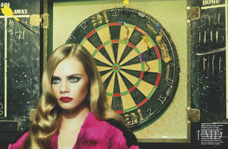 Cara Delevingne featured in The Red Lion, August 2012