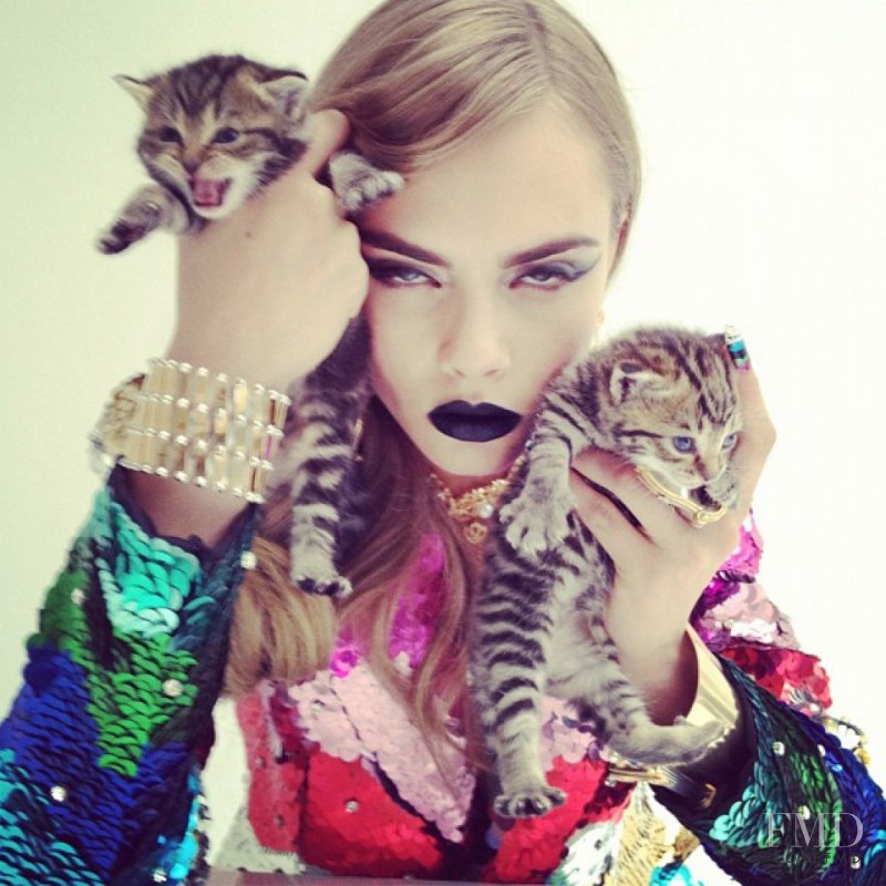 Cara Delevingne featured in Pussycat, Pussycat, May 2012