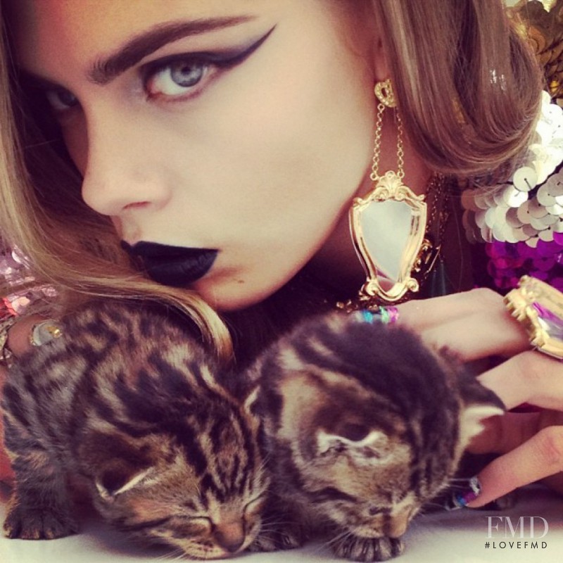 Cara Delevingne featured in Pussycat, Pussycat, May 2012