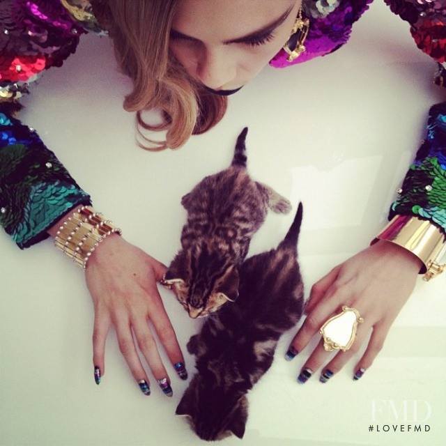 Cara Delevingne featured in Pussycat, Pussycat, May 2012