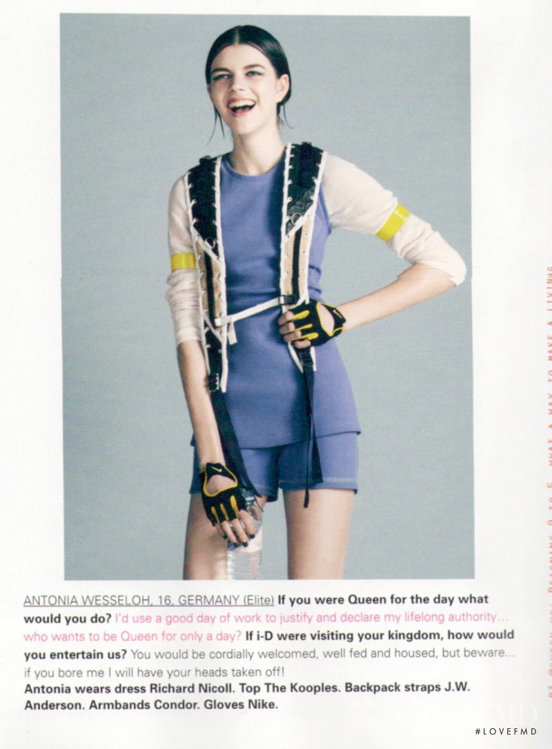 Antonia Wesseloh featured in King of the Road, March 2012