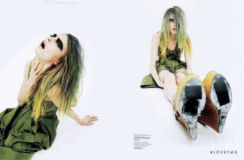 Cara Delevingne featured in Cara, February 2012