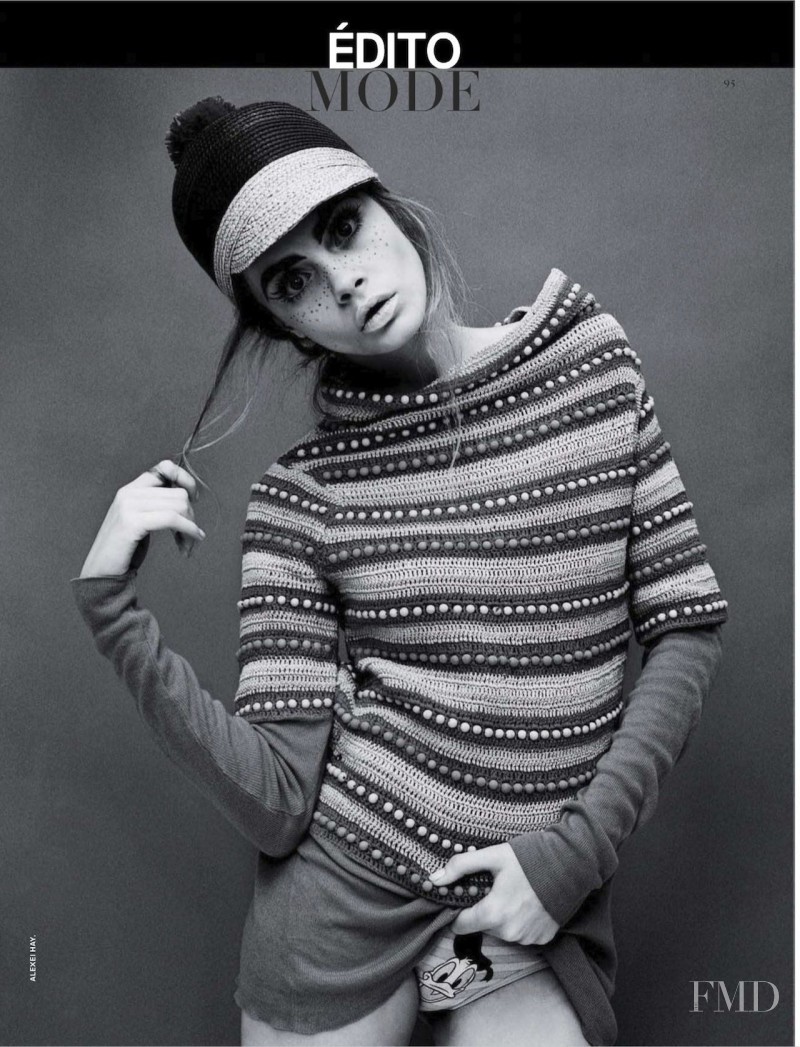 Cara Delevingne featured in Cara, February 2012