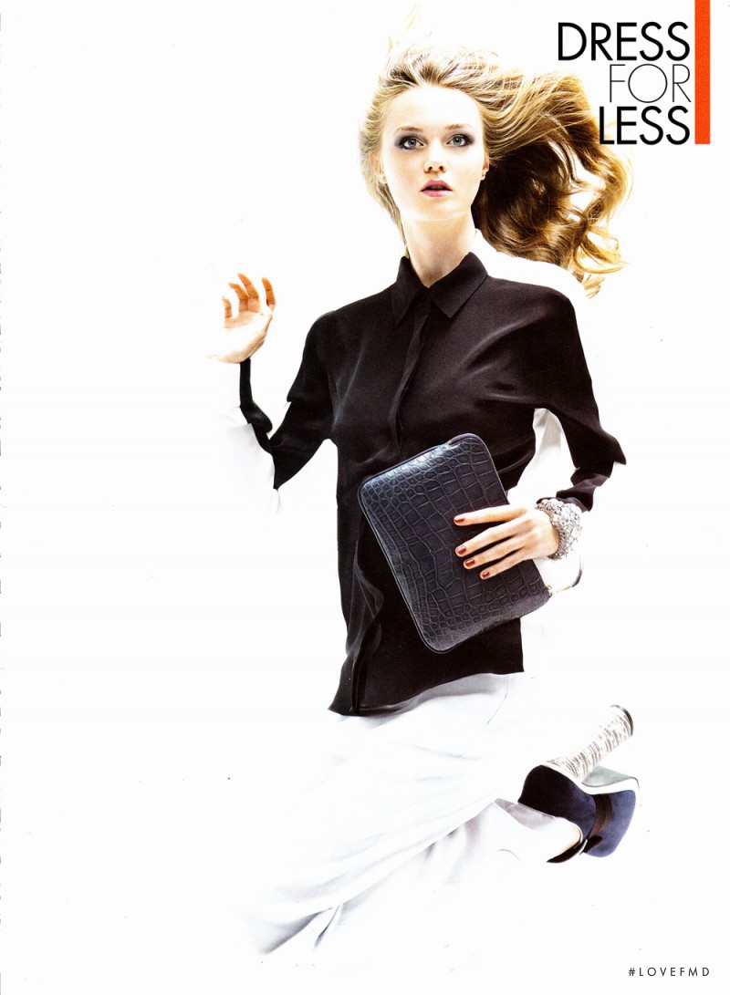 Signe Rasmussen featured in Dress For Less, September 2012