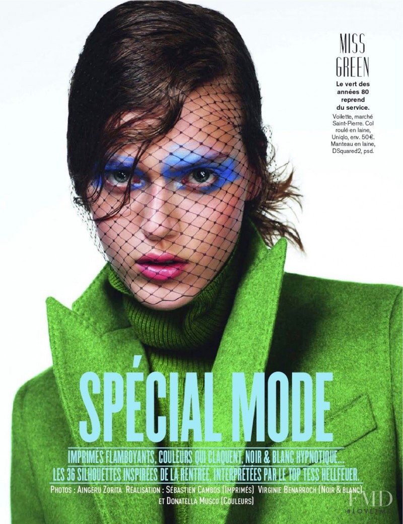 Tess Hellfeuer featured in Special Mode, October 2013