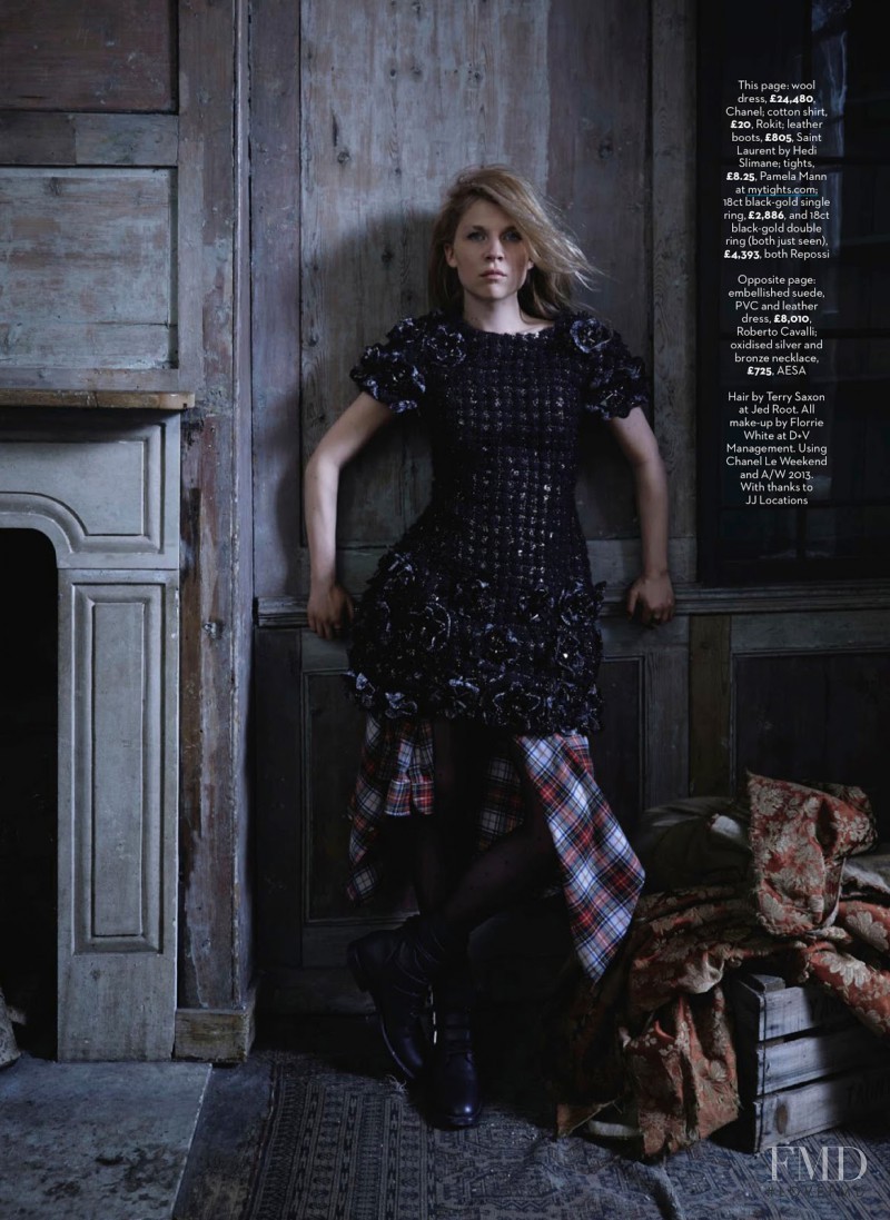 Clemence Poesy featured in A Pocketful Of Poésy, October 2013