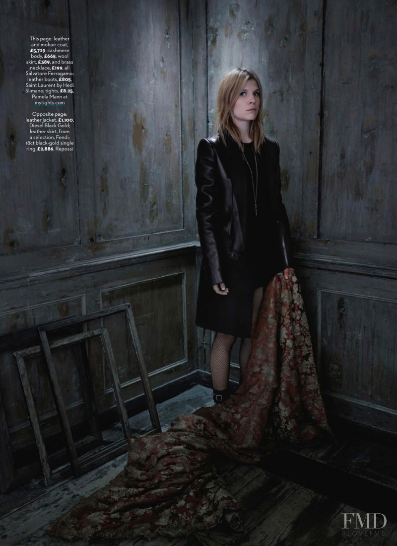 Clemence Poesy featured in A Pocketful Of Poésy, October 2013