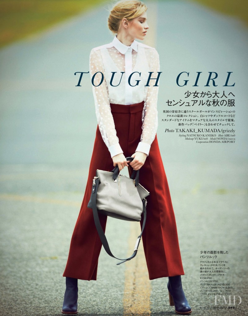 Sonya Golubkova featured in Tough Girl, October 2013