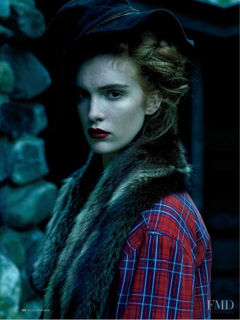 Elise Hélène Gatschene featured in Secret Cabin In The Woods, October 2013