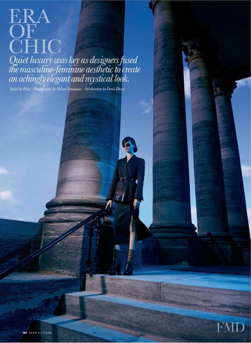 Zoe Colivas featured in Era Of Chic, October 2013