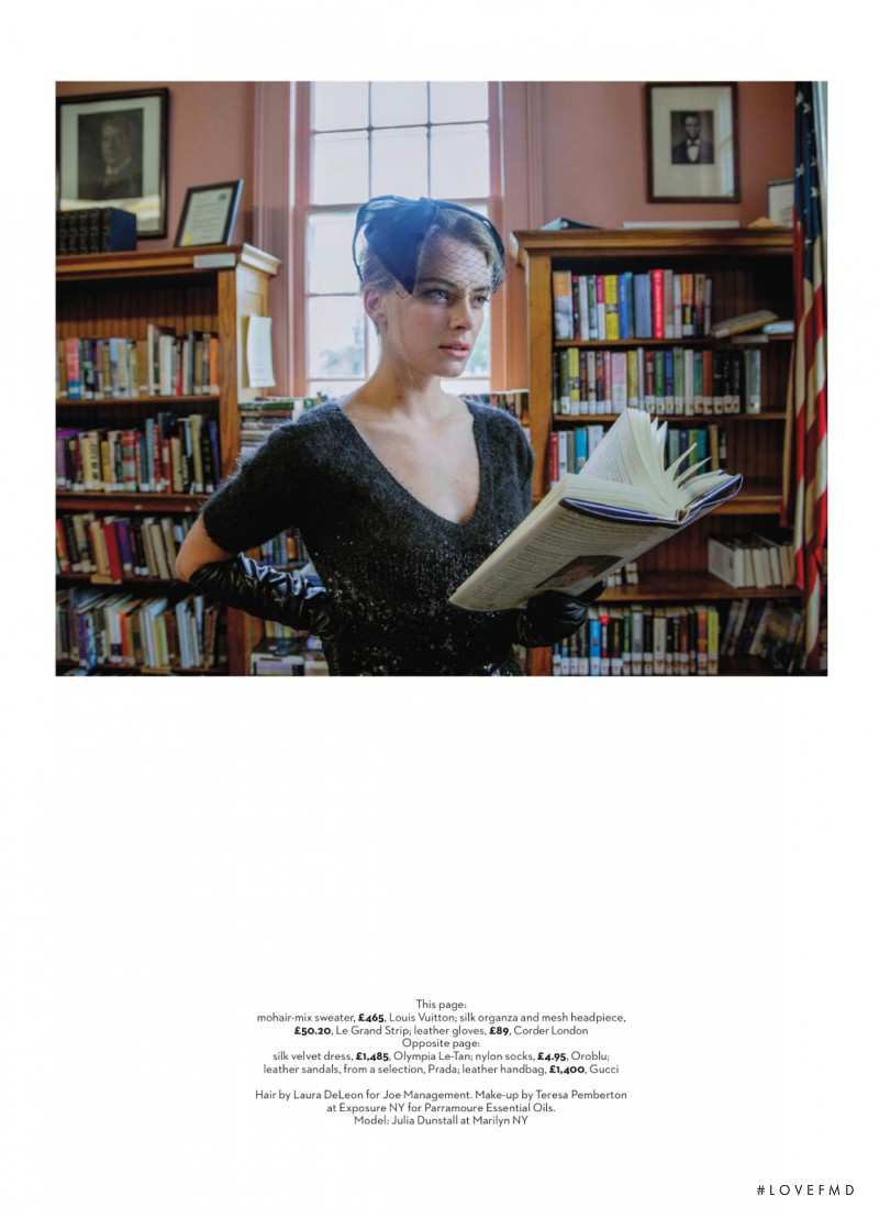 Julia Dunstall featured in Spellbound, October 2013