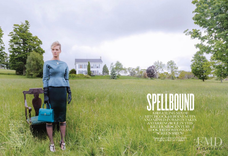 Julia Dunstall featured in Spellbound, October 2013