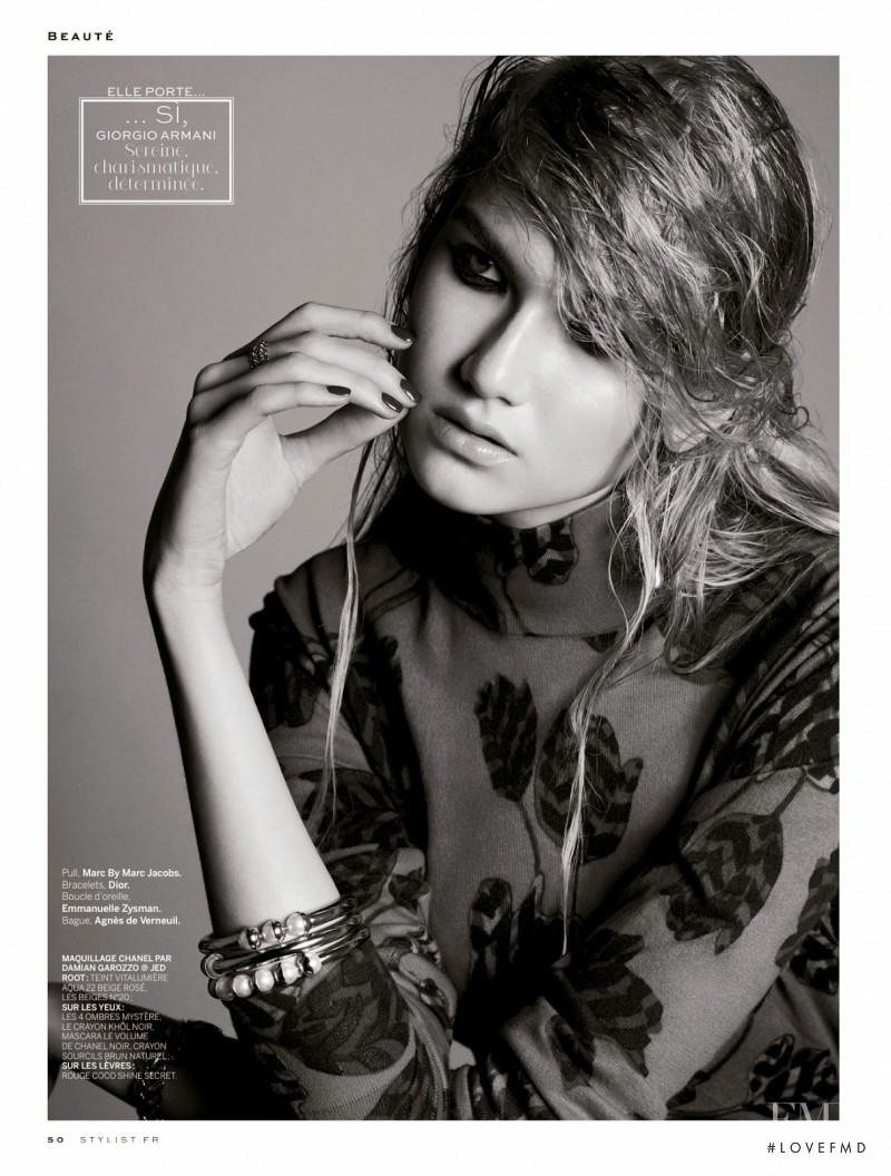 Anna Martynova featured in Au Parfum, September 2013