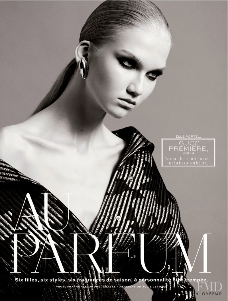 Anna Martynova featured in Au Parfum, September 2013