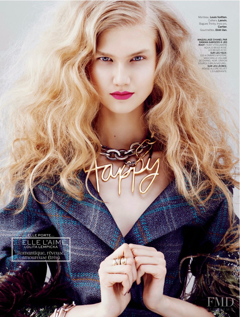 Anna Martynova featured in Au Parfum, September 2013