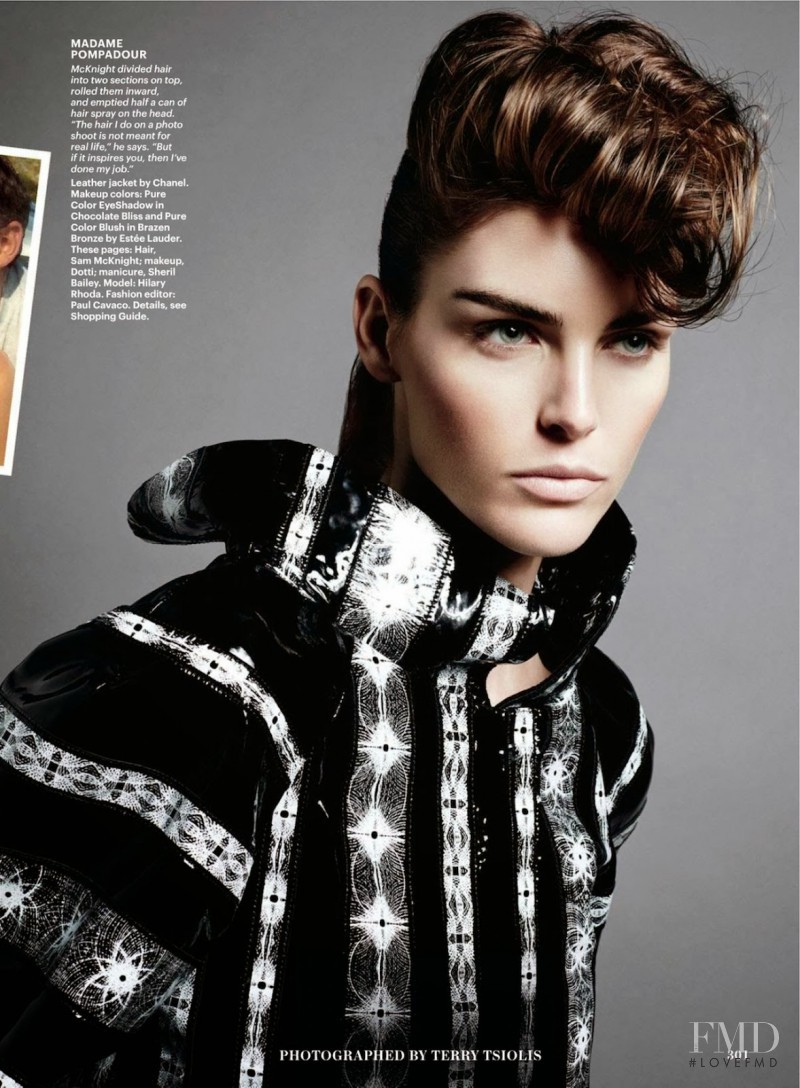 Hilary Rhoda featured in Head Of The Class, October 2013