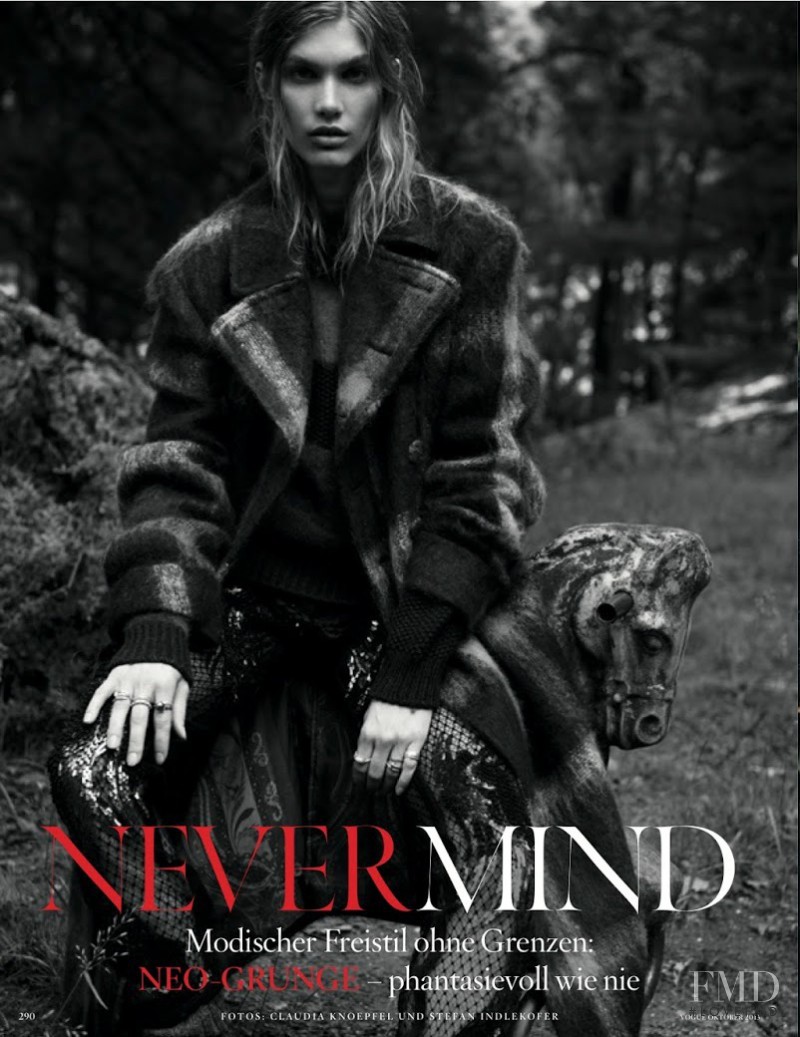 Irina Nikolaeva featured in Nevermind, October 2013