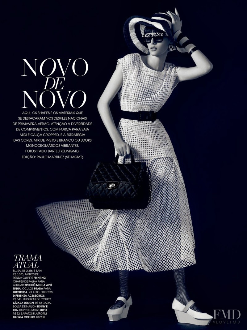 Thairine García featured in Novo De Novo, September 2013