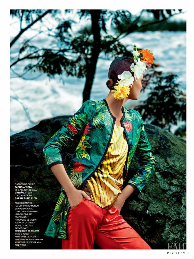 Paloma Passos featured in Poder Tropical, September 2013